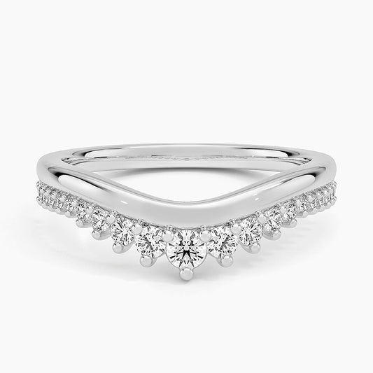 Serafina Contour Diamond Ring (1/4 ct. tw.)