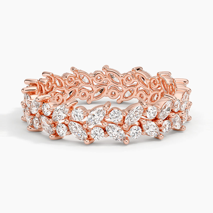 Jardiniere Eternity Lab Diamond Ring