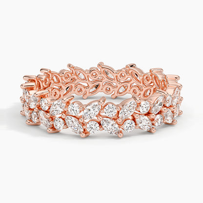 Jardiniere Eternity Lab Diamond Ring