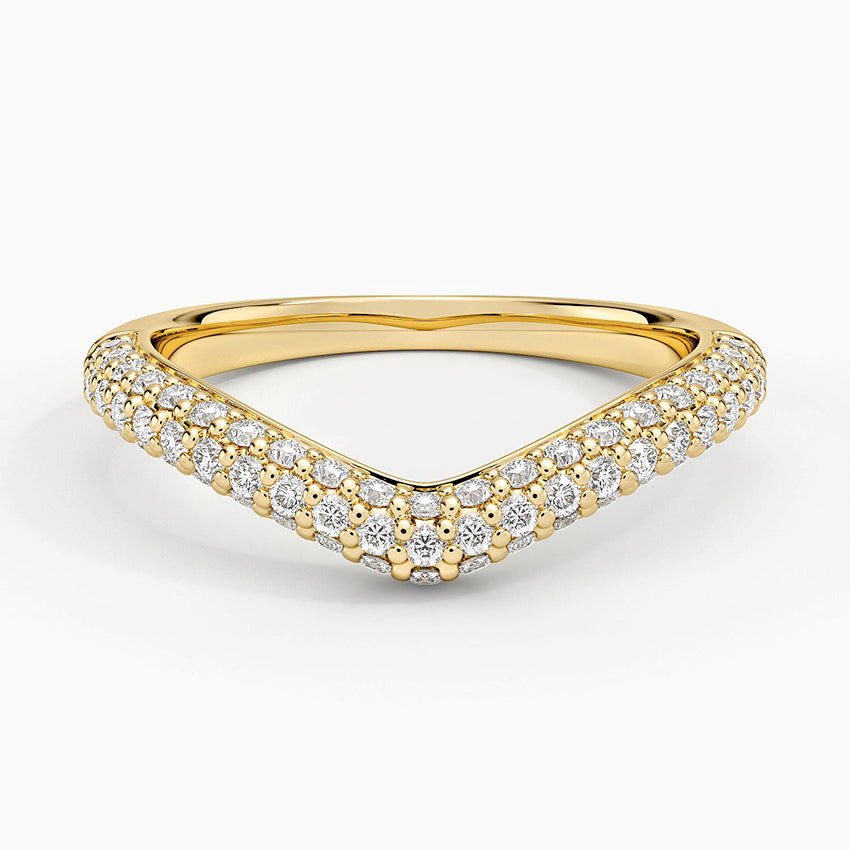 Petite Adelaide Curved Lab Diamond Ring (1/2 ct. tw.)