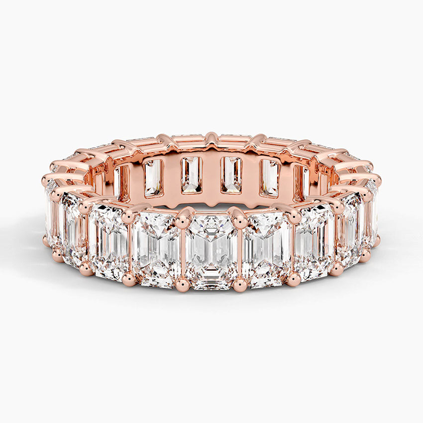 Emerald Eternity Lab Diamond Ring (6 ct. tw.)