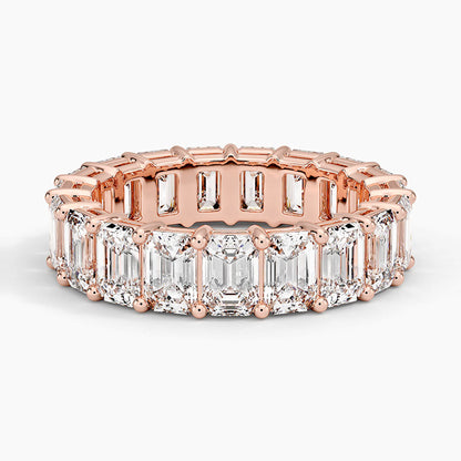 Emerald Eternity Lab Diamond Ring (6 ct. tw.)