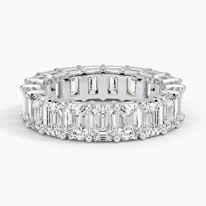 Emerald Eternity Lab Diamond Ring (6 ct. tw.)