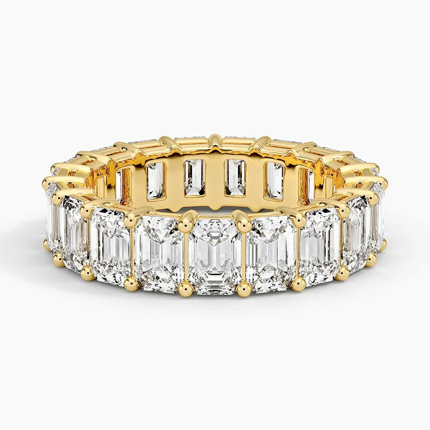 Emerald Eternity Lab Diamond Ring (6 ct. tw.)
