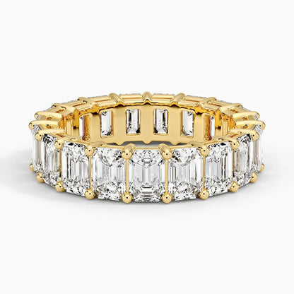 Emerald Eternity Lab Diamond Ring (6 ct. tw.)