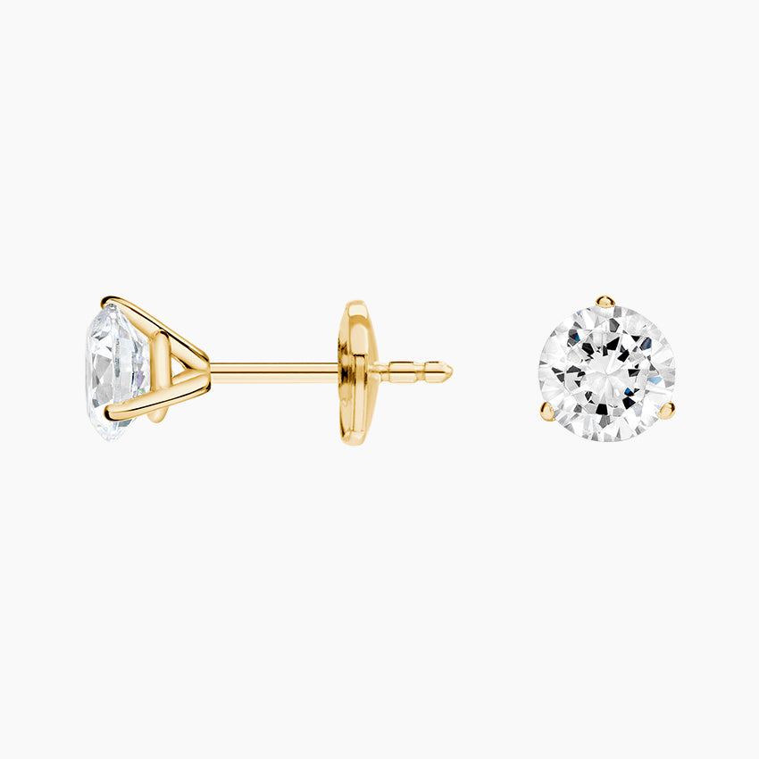 Perfect Martini Lab Diamond Stud Earrings (1 ct. tw.)