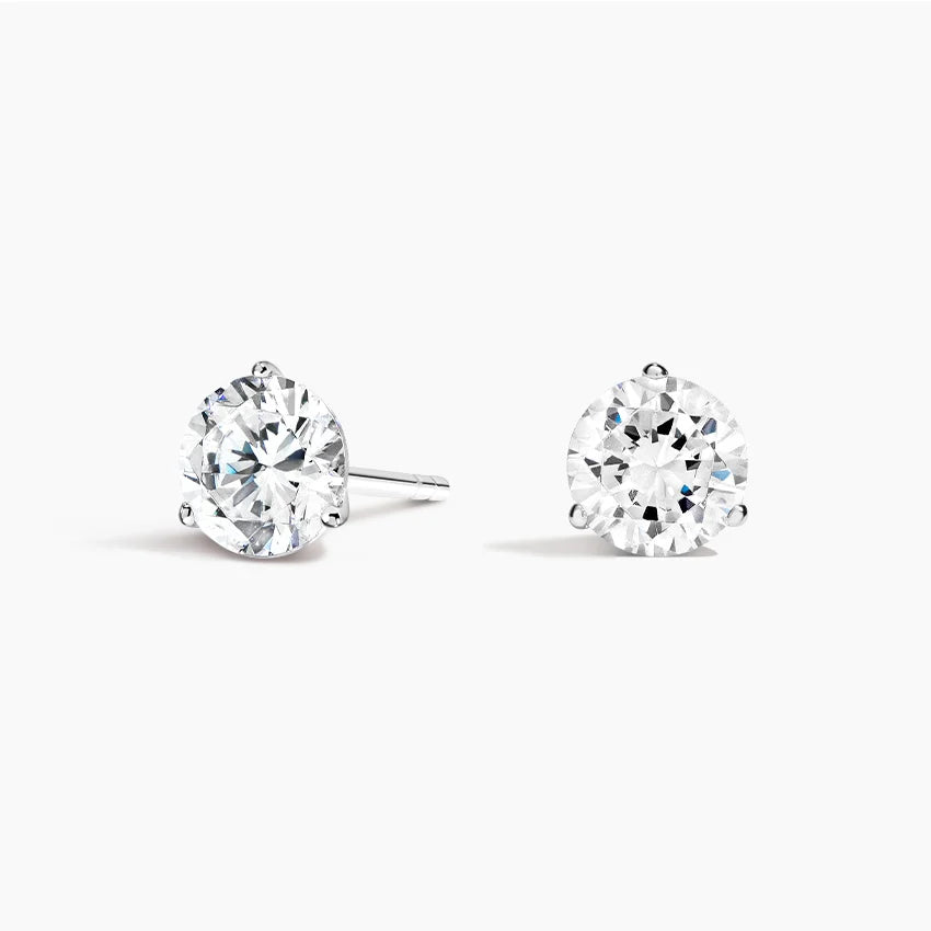 Perfect Martini Lab Diamond Stud Earrings (1 ct. tw.)