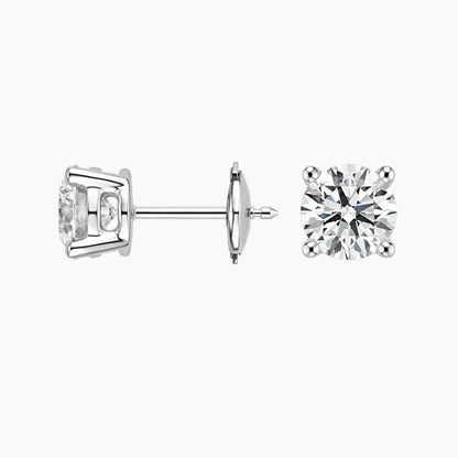 Perfect 4-Prong Certified Lab Diamond Stud Earrings (2 ct. tw.)