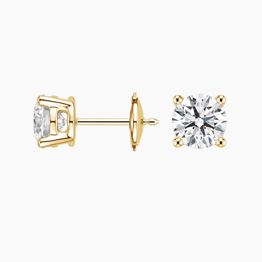 Perfect 4-Prong Certified Lab Diamond Stud Earrings (2 ct. tw.)