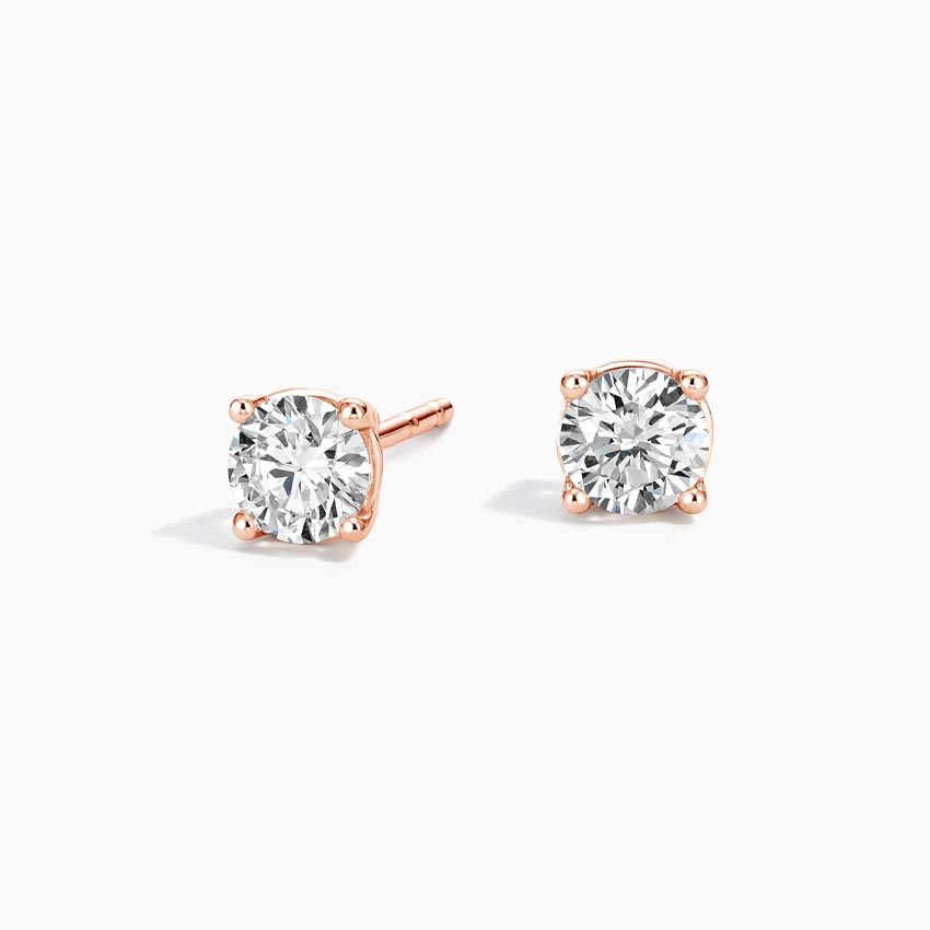 Perfect 4-Prong Lab Diamond Stud Earrings (1/2 ct. tw.)