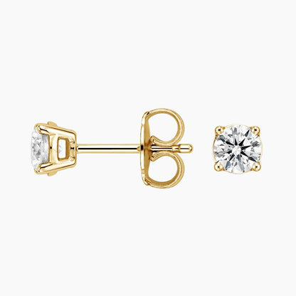 Perfect 4-Prong Lab Diamond Stud Earrings (1/2 ct. tw.)