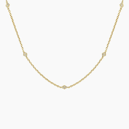 Marquesa Strand Diamond Necklace