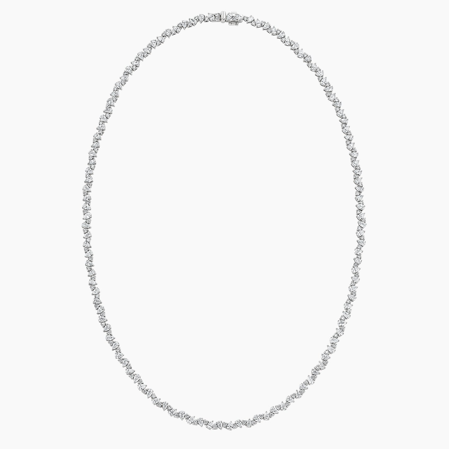 Olivetta Lab Diamond Tennis Necklace (7 ct. tw.)