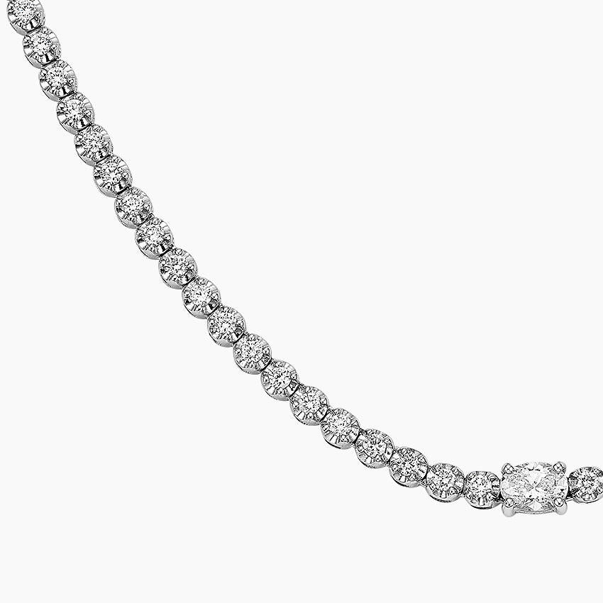 Harriet Lab Diamond Tennis Necklace (2 3/4 ct. tw.)