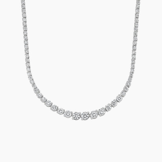 Petite Lab Diamond Tennis Necklace (2 1/5 ct. tw.)