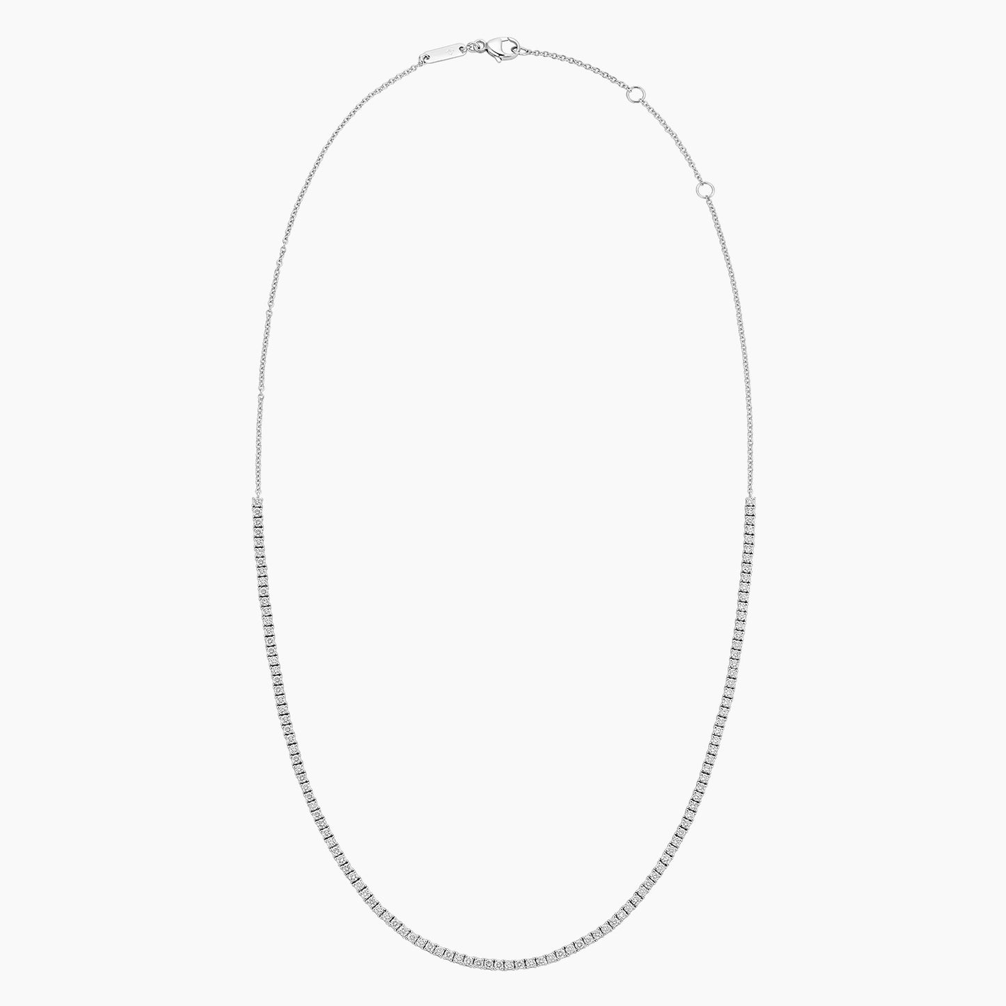 Petite Lab Diamond Tennis Necklace (2 1/5 ct. tw.)