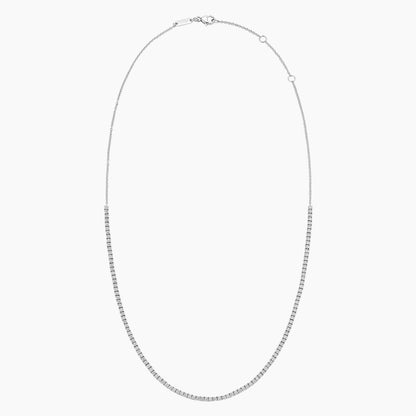 Petite Lab Diamond Tennis Necklace (2 1/5 ct. tw.)