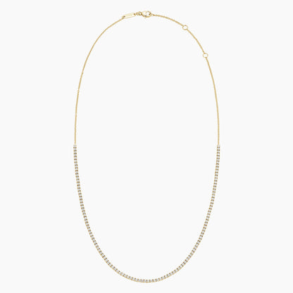 Petite Lab Diamond Tennis Necklace (2 1/5 ct. tw.)