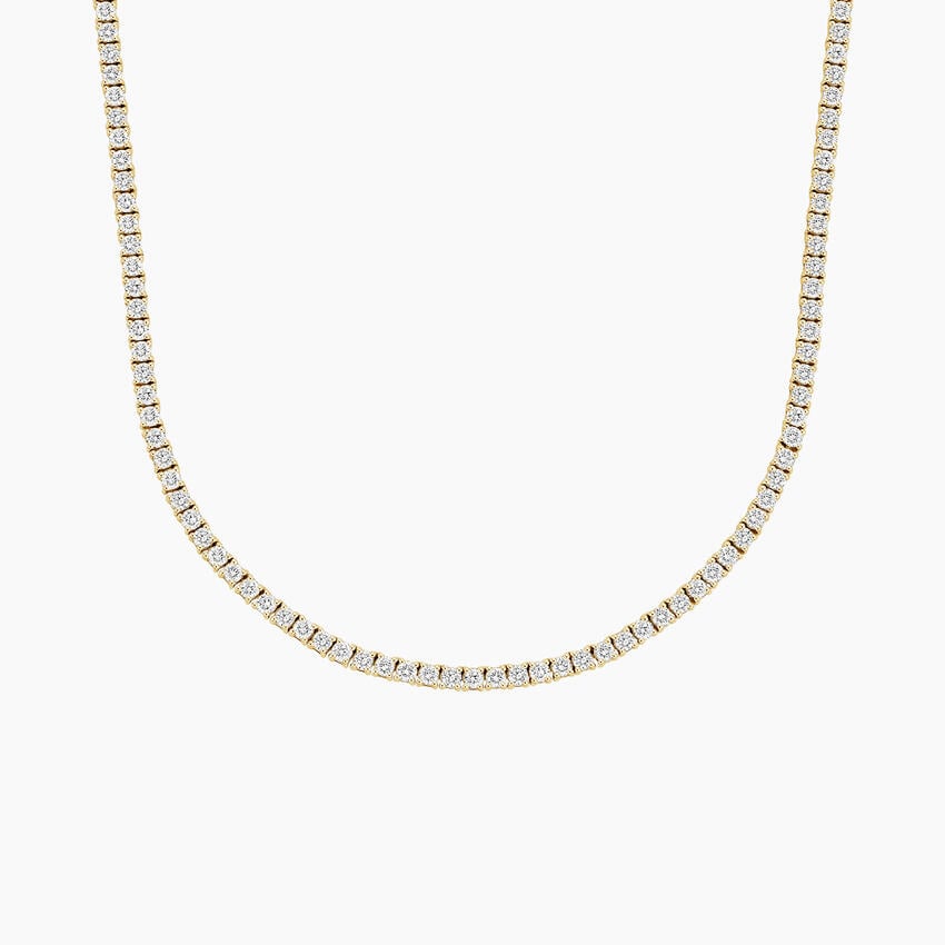 Petite Lab Diamond Tennis Necklace (2 1/5 ct. tw.)