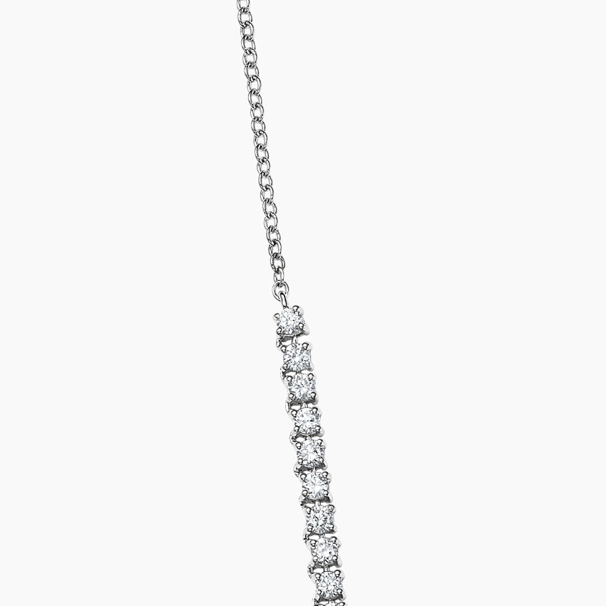 Petite Lab Diamond Tennis Necklace (2 1/5 ct. tw.)