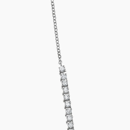 Petite Lab Diamond Tennis Necklace (2 1/5 ct. tw.)
