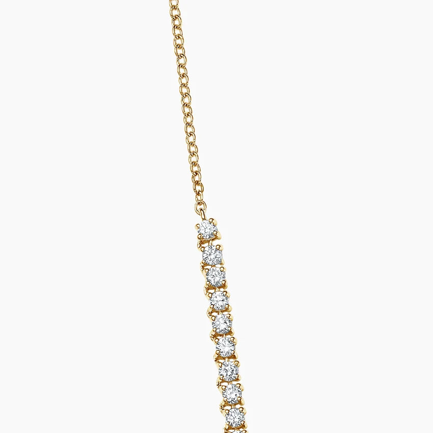 Petite Lab Diamond Tennis Necklace (2 1/5 ct. tw.)