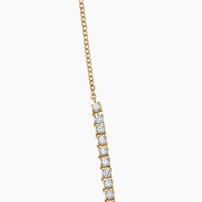 Petite Lab Diamond Tennis Necklace (2 1/5 ct. tw.)