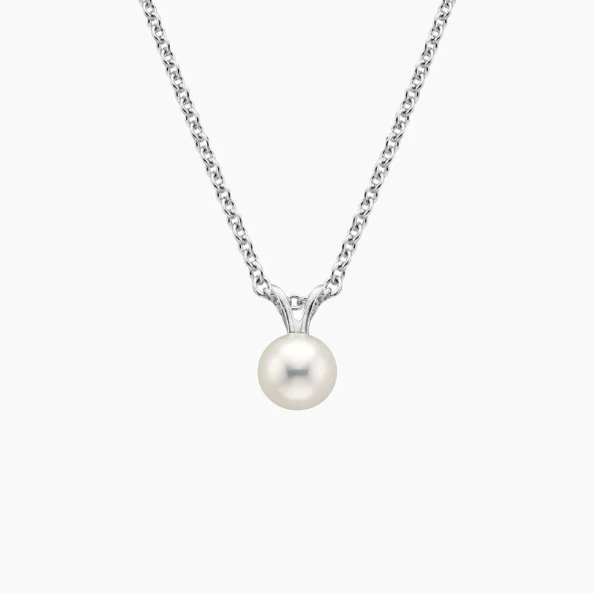 Premium Akoya Cultured Pearl Pendant (6mm)