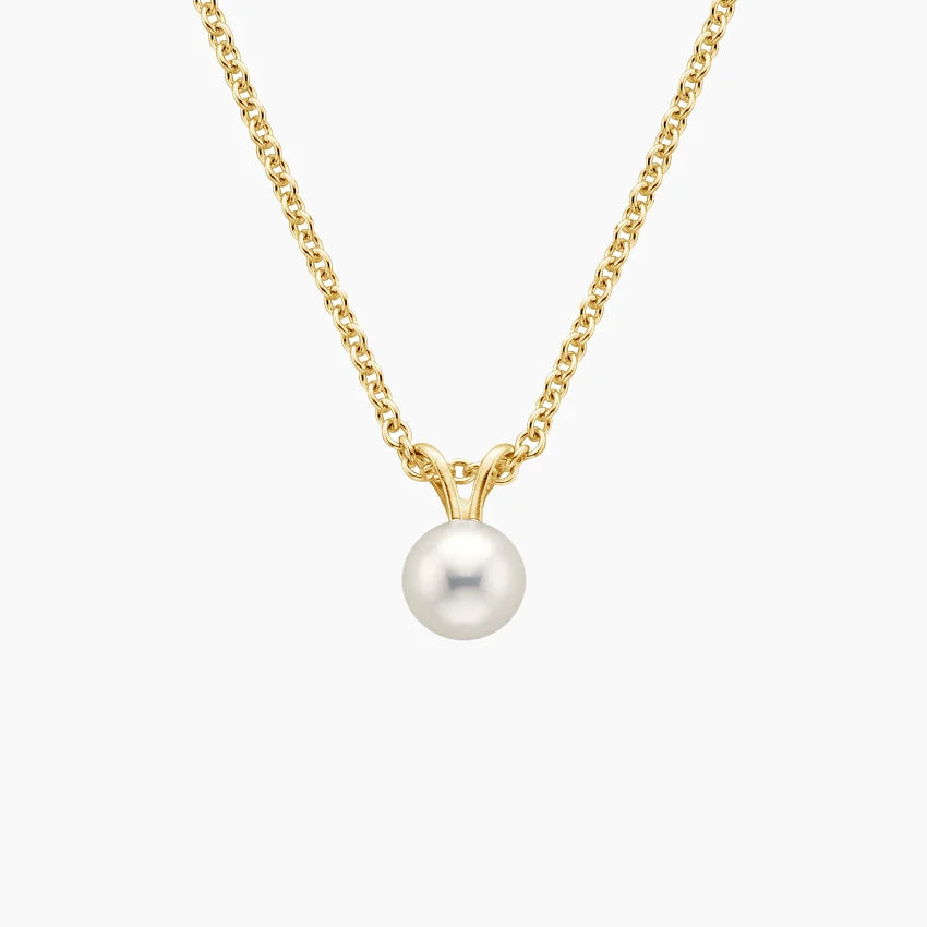 Premium Akoya Cultured Pearl Pendant (6mm)