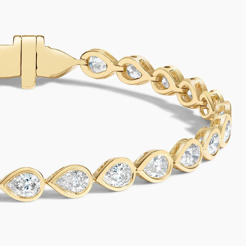 Pear Lab Diamond Bezel Tennis Bracelet (2 3/4 ct. tw.)