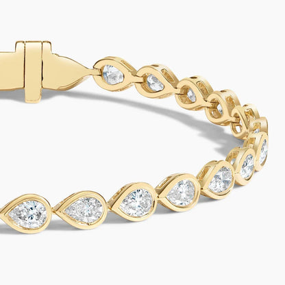 Pear Lab Diamond Bezel Tennis Bracelet (2 3/4 ct. tw.)