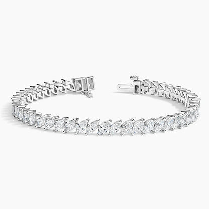 Marquise Lab Diamond Tennis Bracelet (8 1/3 ct. tw.)