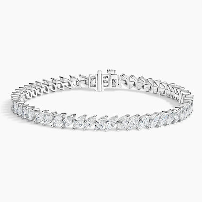 Marquise Lab Diamond Tennis Bracelet (8 1/3 ct. tw.)