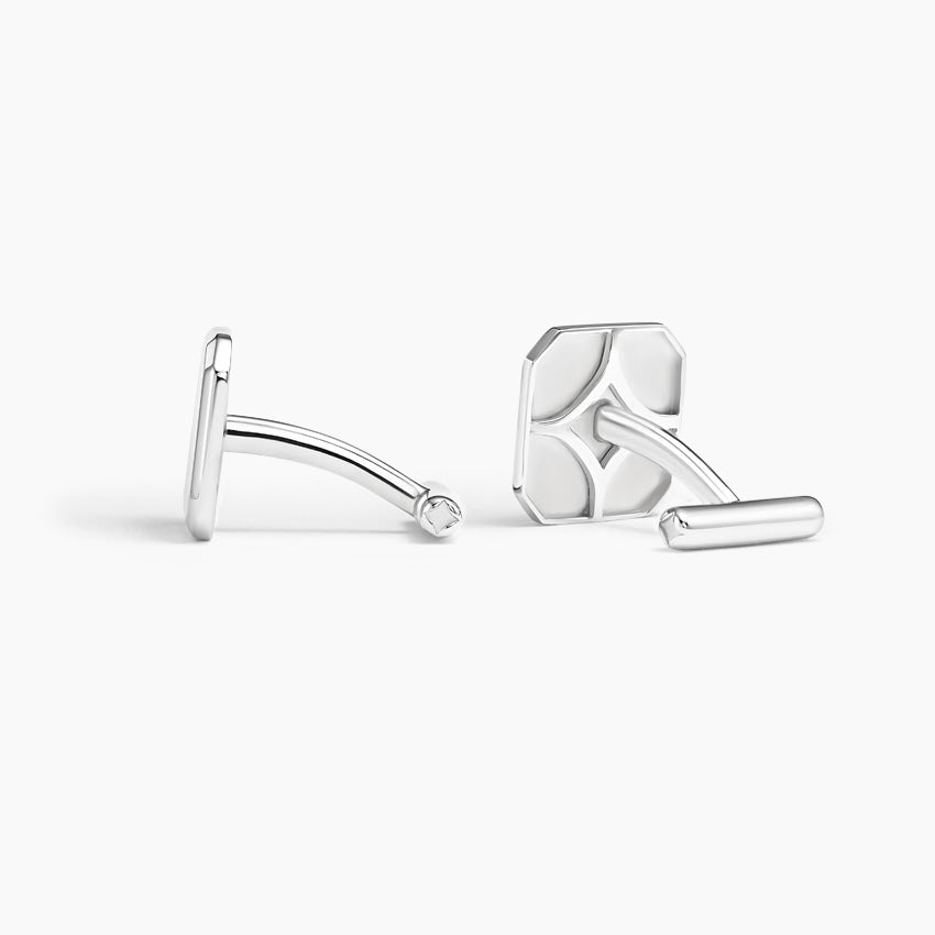 Homme Engravable Cufflinks in Silver