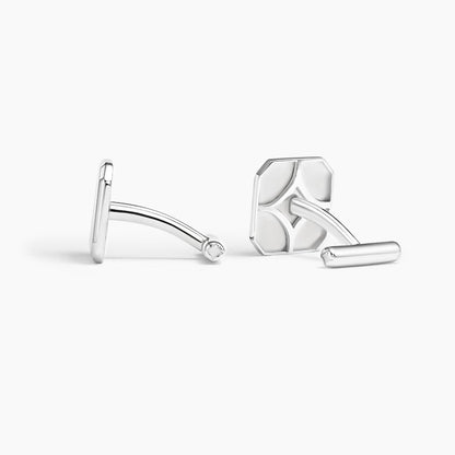 Homme Engravable Cufflinks in Silver