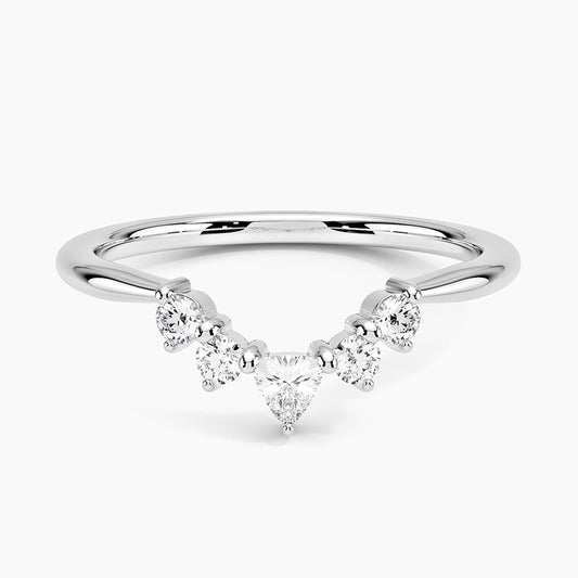 Hadley Contoured Diamond Ring