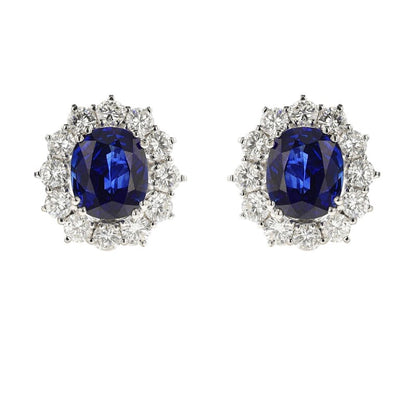 Platinum, Sapphire and Diamond Demi Parure