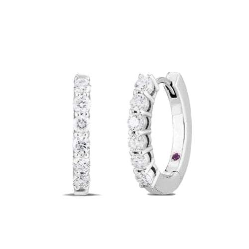 White Color Hoops
